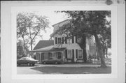 SW CNR OF FARRAND AND ST JOHN'S RD, a Queen Anne religious residence, built in Delafield, Wisconsin in 1857.