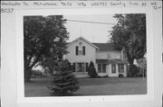 N96 W16751 COUNTY LINE RD, a Gabled Ell house, built in Menomonee Falls, Wisconsin in 1870.