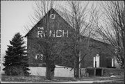 W187 N8661 MAPLE, a Astylistic Utilitarian Building barn, built in Menomonee Falls, Wisconsin in 1873.
