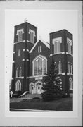 210 E PLEASANT ST, a Early Gothic Revival church, built in Oconomowoc, Wisconsin in 1915.