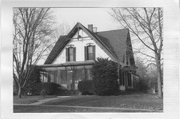 121 W LINCOLN ST, a Early Gothic Revival house, built in Oregon, Wisconsin in 1879.