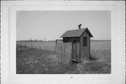 MAPLE AVE AND CHICAGO NORTHWESTERN RAILROAD TRACKS, a Astylistic Utilitarian Building privy/outhouse, built in Sussex, Wisconsin in .