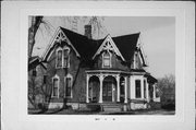 501 BARNEY ST, a Early Gothic Revival house, built in Waukesha, Wisconsin in 1875.