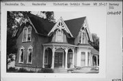 501 BARNEY ST, a Early Gothic Revival house, built in Waukesha, Wisconsin in 1875.