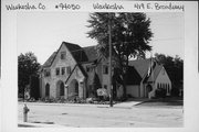 419 E BROADWAY, a English Revival Styles funeral home, built in Waukesha, Wisconsin in 1938.