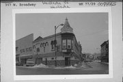 357 W BROADWAY AVE, a Romanesque Revival post office, built in Waukesha, Wisconsin in 1860.