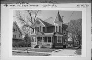 442 W COLLEGE AVE, a Queen Anne house, built in Waukesha, Wisconsin in 1890.