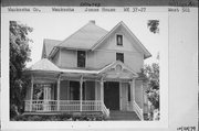 501 W COLLEGE AVE, a Queen Anne house, built in Waukesha, Wisconsin in 1897.