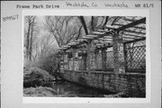 FRAME PARK DRIVE, a NA (unknown or not a building) park shelter/building, built in Waukesha, Wisconsin in 1928.