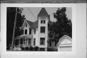 524 MADISON ST, a Queen Anne house, built in Waukesha, Wisconsin in 1885.