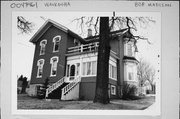 808 MADISON, a Italianate house, built in Waukesha, Wisconsin in 1875.