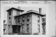 307 E MAIN ST, a Italianate house, built in Waukesha, Wisconsin in 1877.
