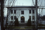 55 E 12TH ST, a Neoclassical/Beaux Arts armory, built in Clintonville, Wisconsin in 1921.