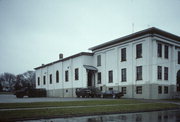 55 E 12TH ST, a Neoclassical/Beaux Arts armory, built in Clintonville, Wisconsin in 1921.