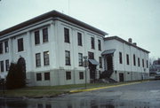 55 E 12TH ST, a Neoclassical/Beaux Arts armory, built in Clintonville, Wisconsin in 1921.