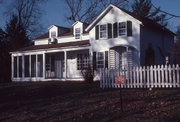 E1426 POTTS AVE, a Gabled Ell inn, built in Dayton, Wisconsin in 1852.