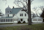 HIGHWAY 22 & GRANDVIEW, a Queen Anne house, built in Farmington, Wisconsin in 1888.