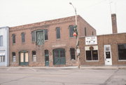 115-117 E FULTON ST, a Italianate industrial bldg/manufacturing facility, built in Waupaca, Wisconsin in 1868.