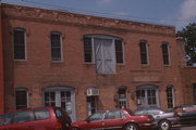 115-117 E FULTON ST, a Italianate industrial bldg/manufacturing facility, built in Waupaca, Wisconsin in 1868.