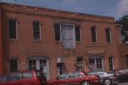 115-117 E FULTON ST, a Italianate industrial building, built in Waupaca, Wisconsin in 1868.