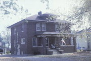 407 S STATE ST, a American Foursquare house, built in Waupaca, Wisconsin in 1921.
