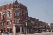 122 S MAIN ST, a Queen Anne bank/financial institution, built in Waupaca, Wisconsin in 1893.