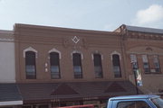 105 N MAIN ST, a Italianate social recreational/fraternal hall, built in Waupaca, Wisconsin in 1877.
