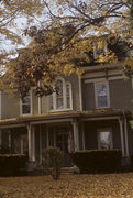 404 S MAIN ST, a Second Empire house, built in Waupaca, Wisconsin in 1873.