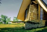 900 UNIVERSITY BAY DR, a Usonian church, built in Shorewood Hills, Wisconsin in 1951.