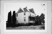 N1026 US HIGHWAY 10, a Two Story Cube house, built in Weyauwega, Wisconsin in 1889.