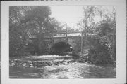 MAIN ST OVER THE CRYSTAL RIVER, a NA (unknown or not a building) bridge, built in Dayton, Wisconsin in 1900.