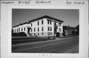 55 E 12TH ST, a Neoclassical/Beaux Arts armory, built in Clintonville, Wisconsin in 1921.