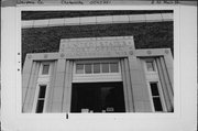 2 N MAIN ST, a Art/Streamline Moderne post office, built in Clintonville, Wisconsin in 1935.