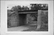 GB&W RR BRIDGE OVER RD .8 MI N OF COUNTY HIGHWAY B, a NA (unknown or not a building) concrete bridge, built in Ogdensburg, Wisconsin in .