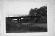 GB&W RR TRACKS OVER STATE HIGHWAY 49, a NA (unknown or not a building) steel beam or plate girder bridge, built in Scandinavia, Wisconsin in .