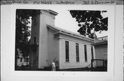 321 S DIVISION ST, a Greek Revival church, built in Waupaca, Wisconsin in 1865.