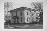 102 E LAKE ST, a Italianate house, built in Waupaca, Wisconsin in 1867.