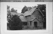 206 E LAKE ST, a Queen Anne house, built in Waupaca, Wisconsin in 1890.