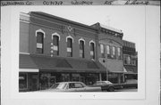 105 N MAIN ST, a Italianate social recreational/fraternal hall, built in Waupaca, Wisconsin in 1877.