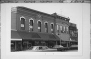 105 N MAIN ST, a Italianate meeting hall, built in Waupaca, Wisconsin in 1877.