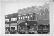 106 N MAIN ST, a Commercial Vernacular retail building, built in Waupaca, Wisconsin in 1900.