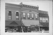 109 N MAIN ST, a Commercial Vernacular general store, built in Waupaca, Wisconsin in 1883.