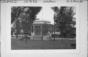 111 S MAIN ST, a Queen Anne bandstand/bandshell, built in Waupaca, Wisconsin in 1898.