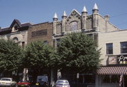 186 MAIN ST, a Romanesque Revival retail building, built in Menasha, Wisconsin in .