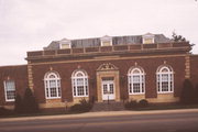 84 RACINE ST, a Colonial Revival/Georgian Revival post office, built in Menasha, Wisconsin in 1931.