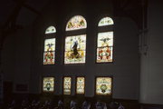 1174 ALGOMA BLVD, a Romanesque Revival house of worship, built in Oshkosh, Wisconsin in 1892.