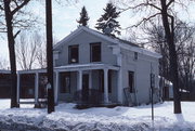 1157 HIGH AVE, a Greek Revival house, built in Oshkosh, Wisconsin in 1866.