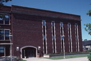 800 ALGOMA BLVD, a Late Gothic Revival university or college building, built in Oshkosh, Wisconsin in 1916.