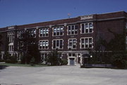 800 ALGOMA BLVD, a Late Gothic Revival university or college building, built in Oshkosh, Wisconsin in 1916.