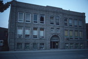 110 ALGOMA BLVD, a Romanesque Revival large office building, built in Oshkosh, Wisconsin in 1887.
